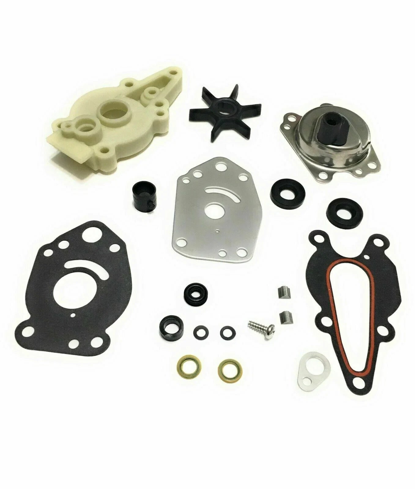 Water Pump Impeller Kit for Mercury Mariner 2/4-Stroke 6-15HP