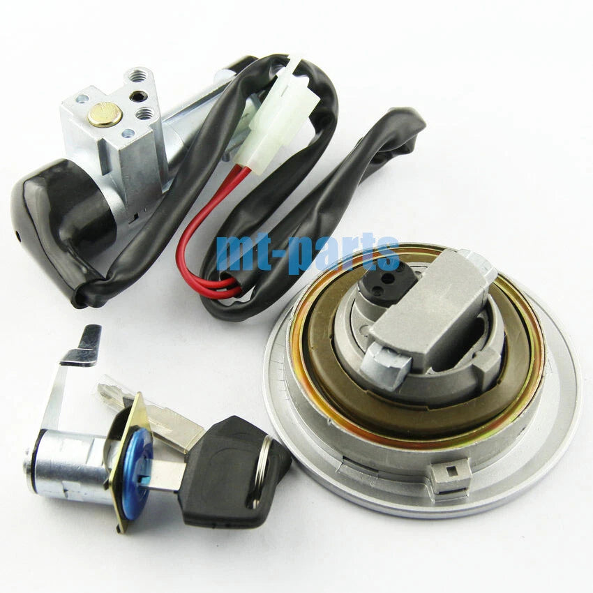 Fuel Tank Cap, Ignition Key Switch, Seat Lock for Honda CBF125 (2009-2013)
