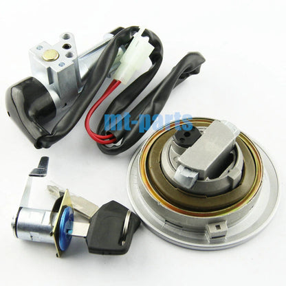Fuel Tank Cap, Ignition Key Switch, Seat Lock for Honda CBF125 (2009-2013)