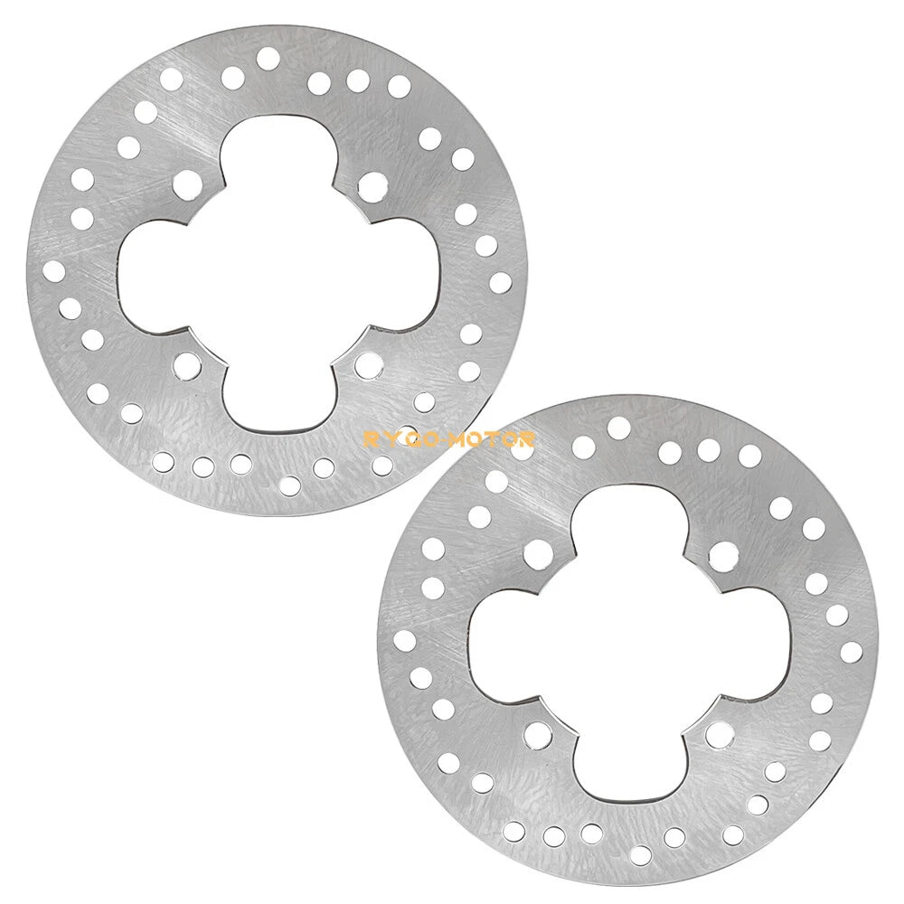 2 x Front Brake Disc Rotors for Honda Foreman Rubicon 500 TRX500FA/FM (2020-2024)