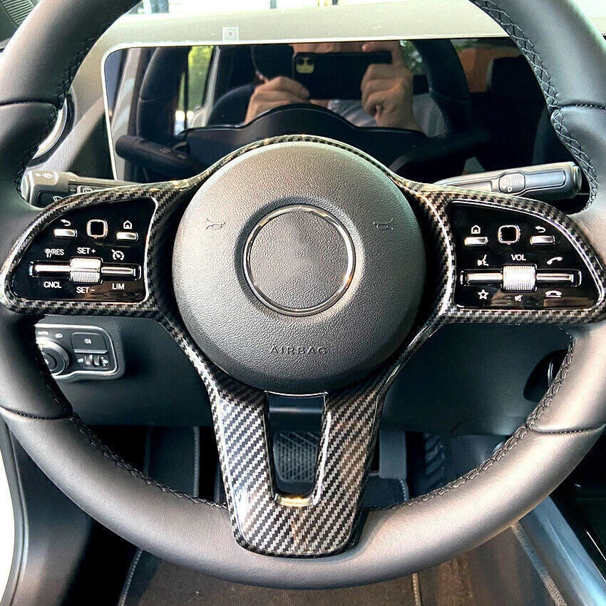 Steering Wheel Cover for Mercedes Benz E-Class W213 (2017-2023)