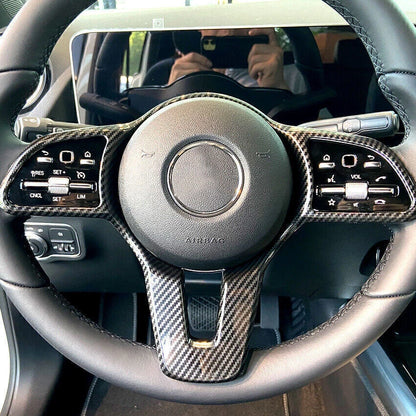 Steering Wheel Cover for Mercedes Benz E-Class W213 (2017-2023)