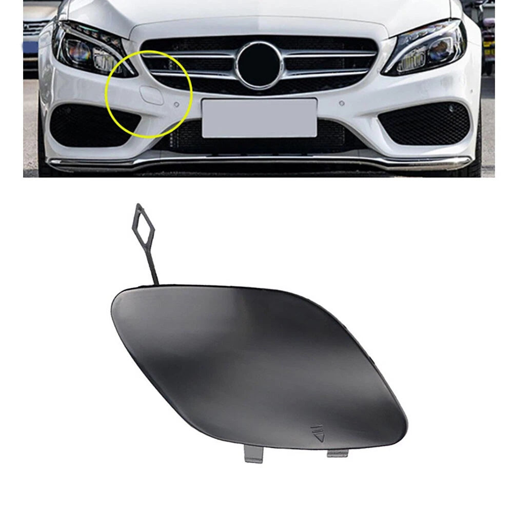 Front Bumper Tow Hook Cover for Mercedes-Benz C-Class C300 C400 (2015-2021)