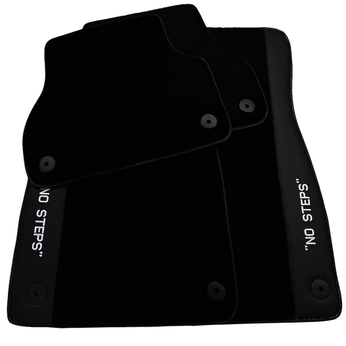 Black Floor Mats for Audi A8 D3 (2002-2010) - Durable, Custom Fit, Easy Clean