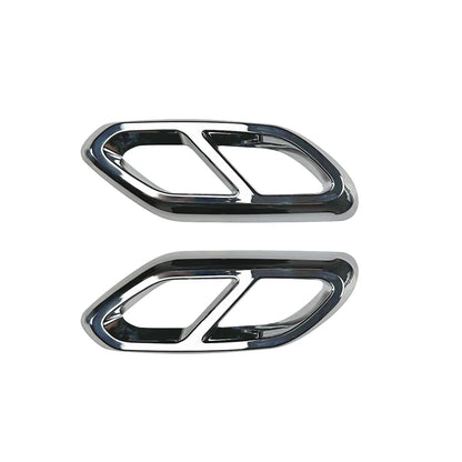 Rear Bumper Exhaust Cover for Mercedes Benz X254 GLC260 AMG (2016-2023)