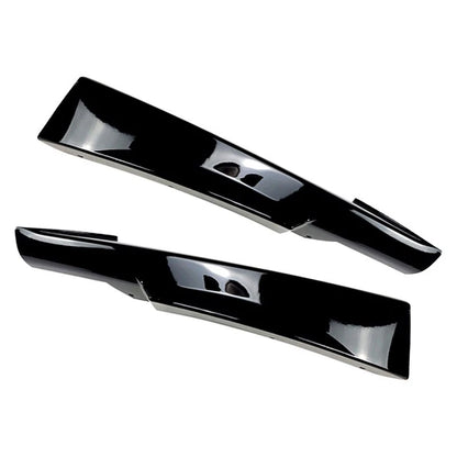 Glossy Black Front Bumper Spoiler Lip for BMW 3 Series E90 E91 (2009-2012)