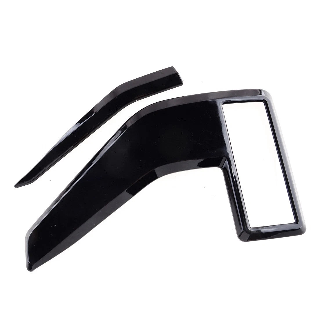 Black Side Fender Air Vent Cover Trim for Ford F150 2021-2022