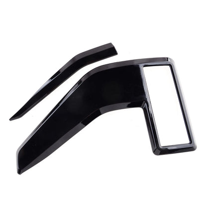 Black Side Fender Air Vent Cover Trim for Ford F150 2021-2022