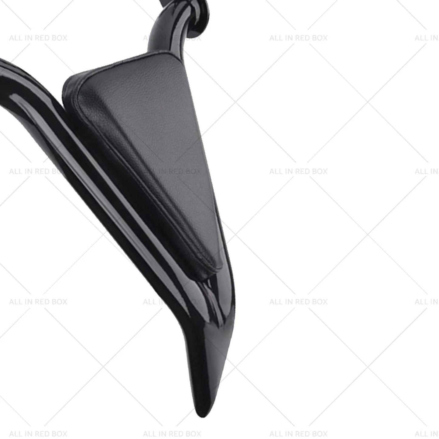 Rear Black Sissy Bar Backrest for Harley Breakout, Fat Boy (2013-2023)