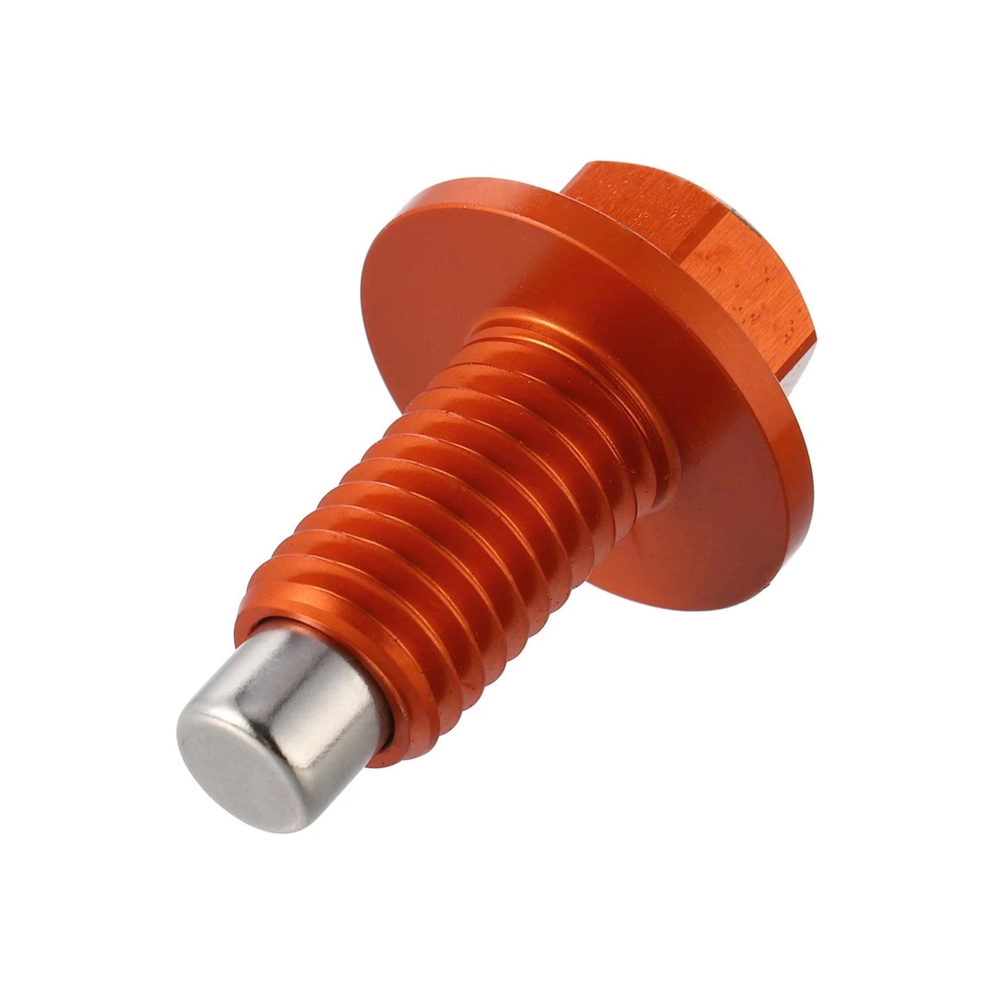 M1 1.75 Magnetic Oil Drain Plug Sump Cap Aluminum Alloy Orange