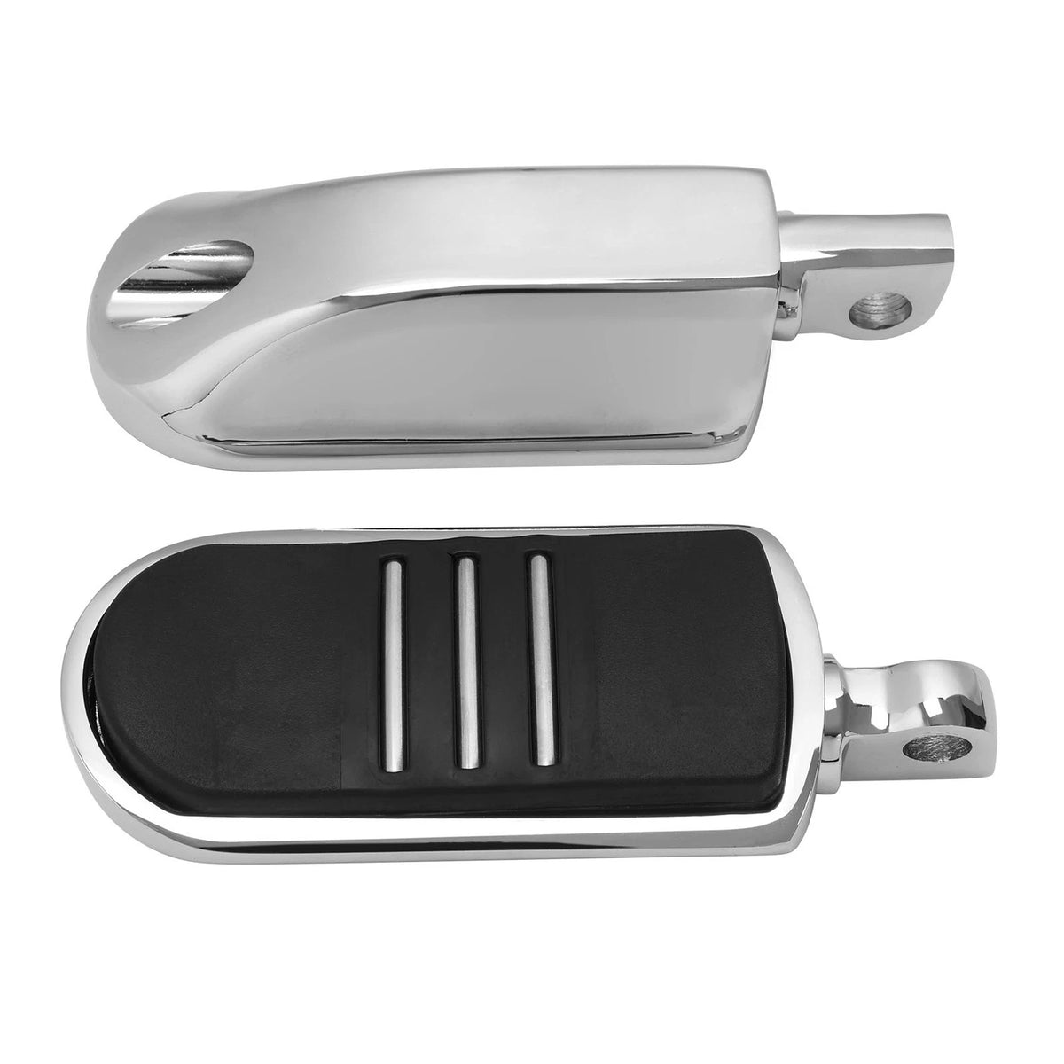 Chrome Male Mount Highway Foot Pegs for Harley Dyna Wide Glide