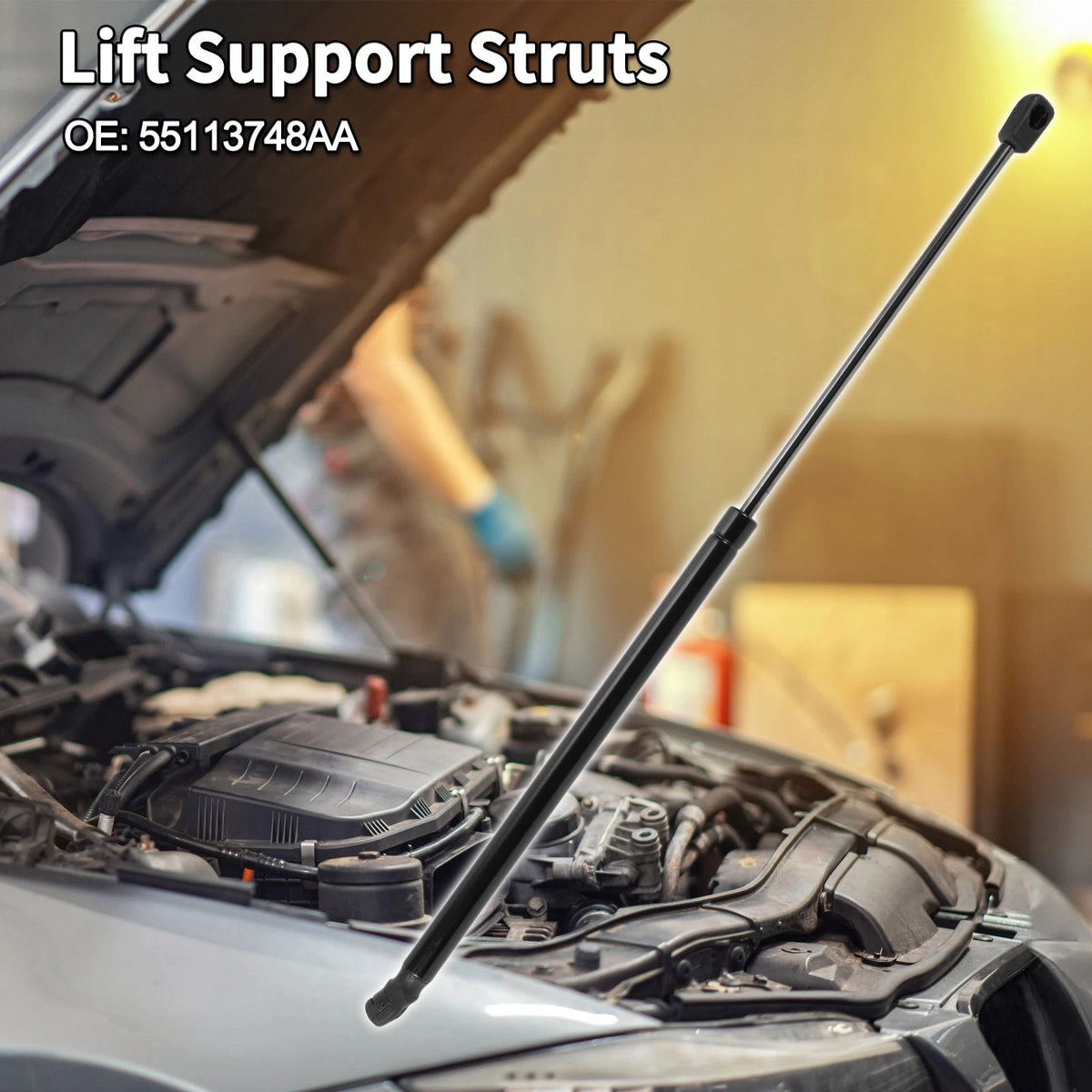 Front Hood Lift Supports Struts for Jeep Grand Cherokee & Dodge Durango