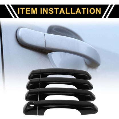 4pcs Exterior Door Handle Cover for Toyota 4Runner (2010–2019)