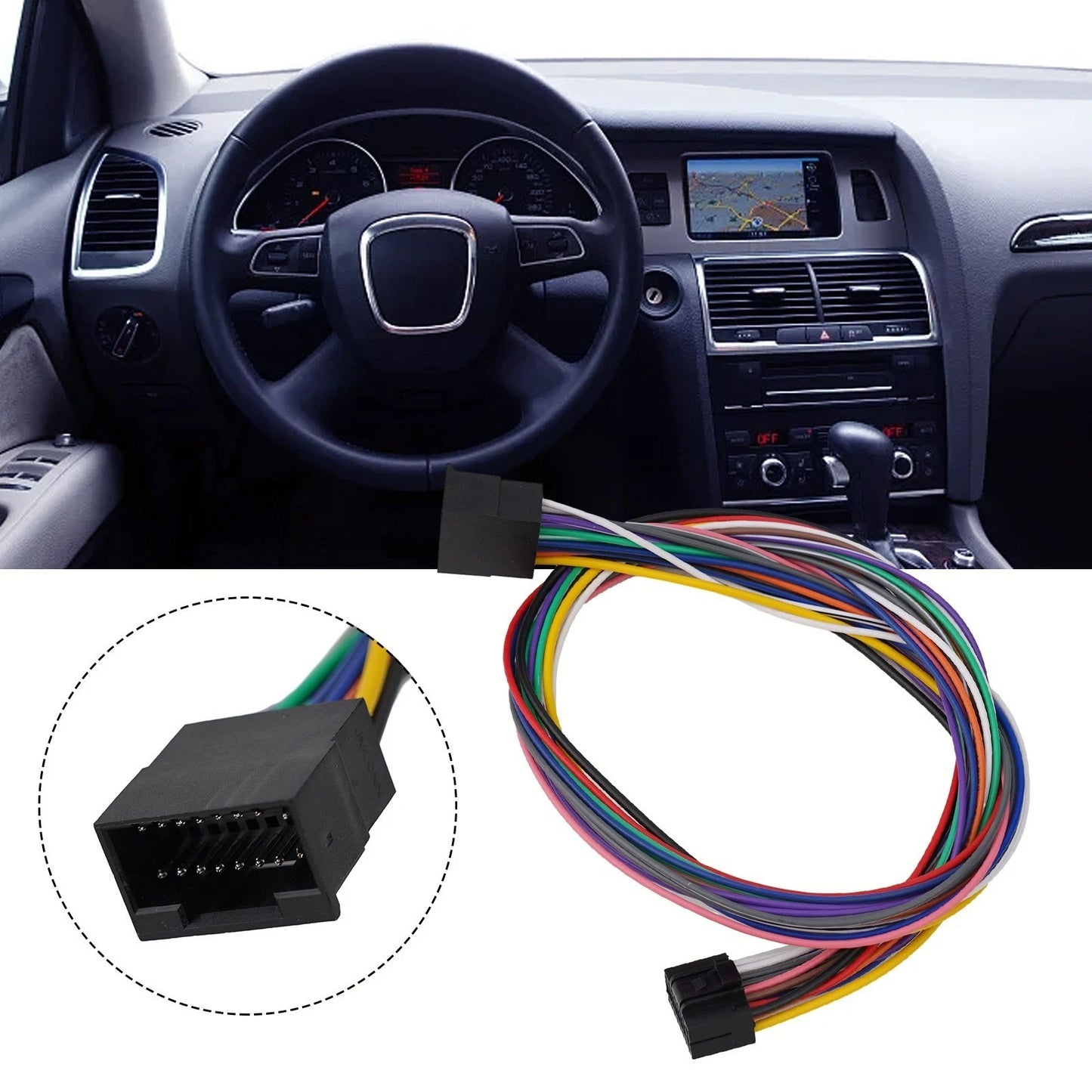 Wire Harness Extension Cable for Car Stereo Radio