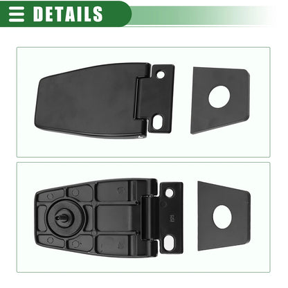 Liftgate Glass Hinge Set for Jeep Wrangler (1987-2006)