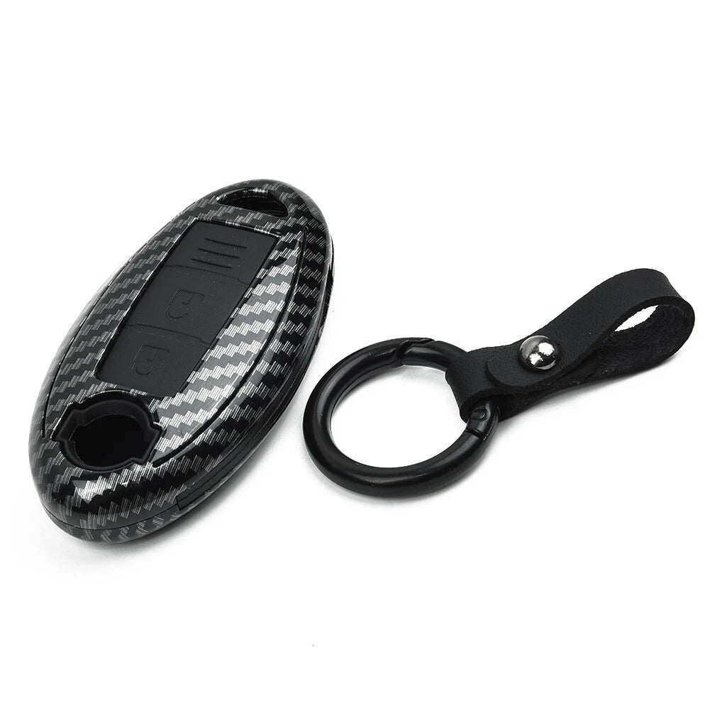 Protector Cover Car Key Case Keychain for Nissan Qashqai Skyline Juke