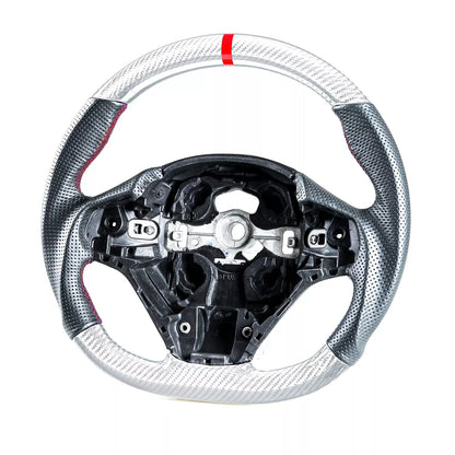 Silver Carbon Steering Wheel for BMW F20 F21 F22 F23 F30 F31 F34 F35 (2012-2020)