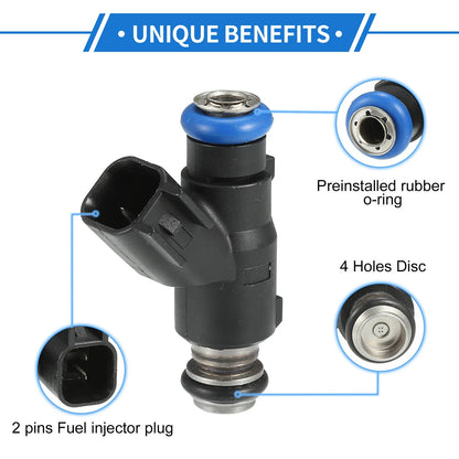 Fuel Injector 1.8L L4 for Mitsubishi Junjie (2000-2016)