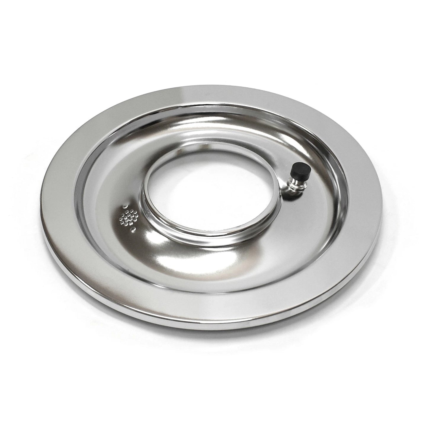 14" Chrome Flat Air Cleaner Base