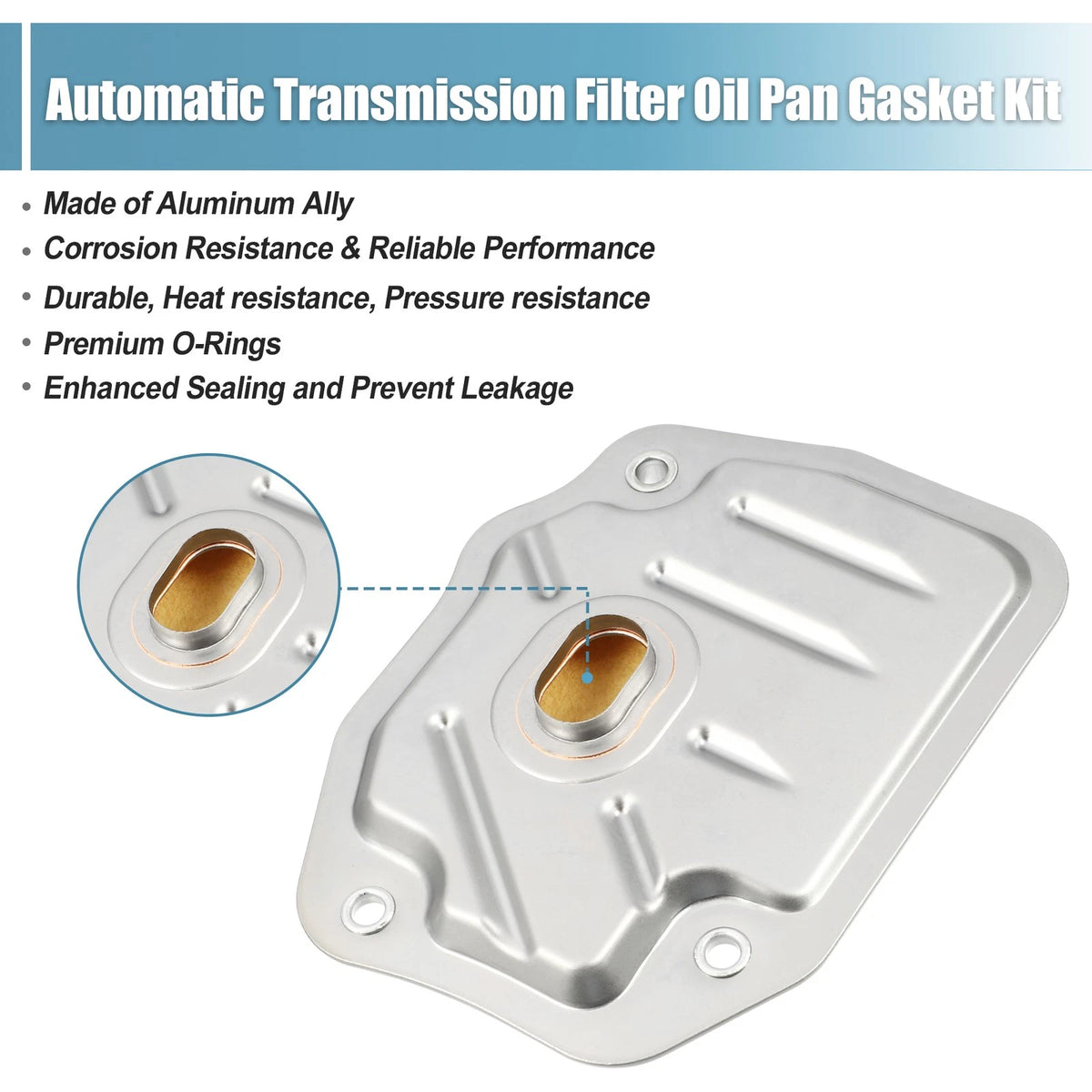 Transmission Filter Oil Pan Kit for TOYOTA Yaris 2005-2013 (2005-2013)