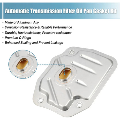Transmission Filter Oil Pan Kit for TOYOTA Yaris 2005-2013 (2005-2013)