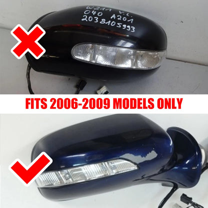2 x Mirror Turn Signal Light for Mercedes CL CLS S E W211 (2002–2009)