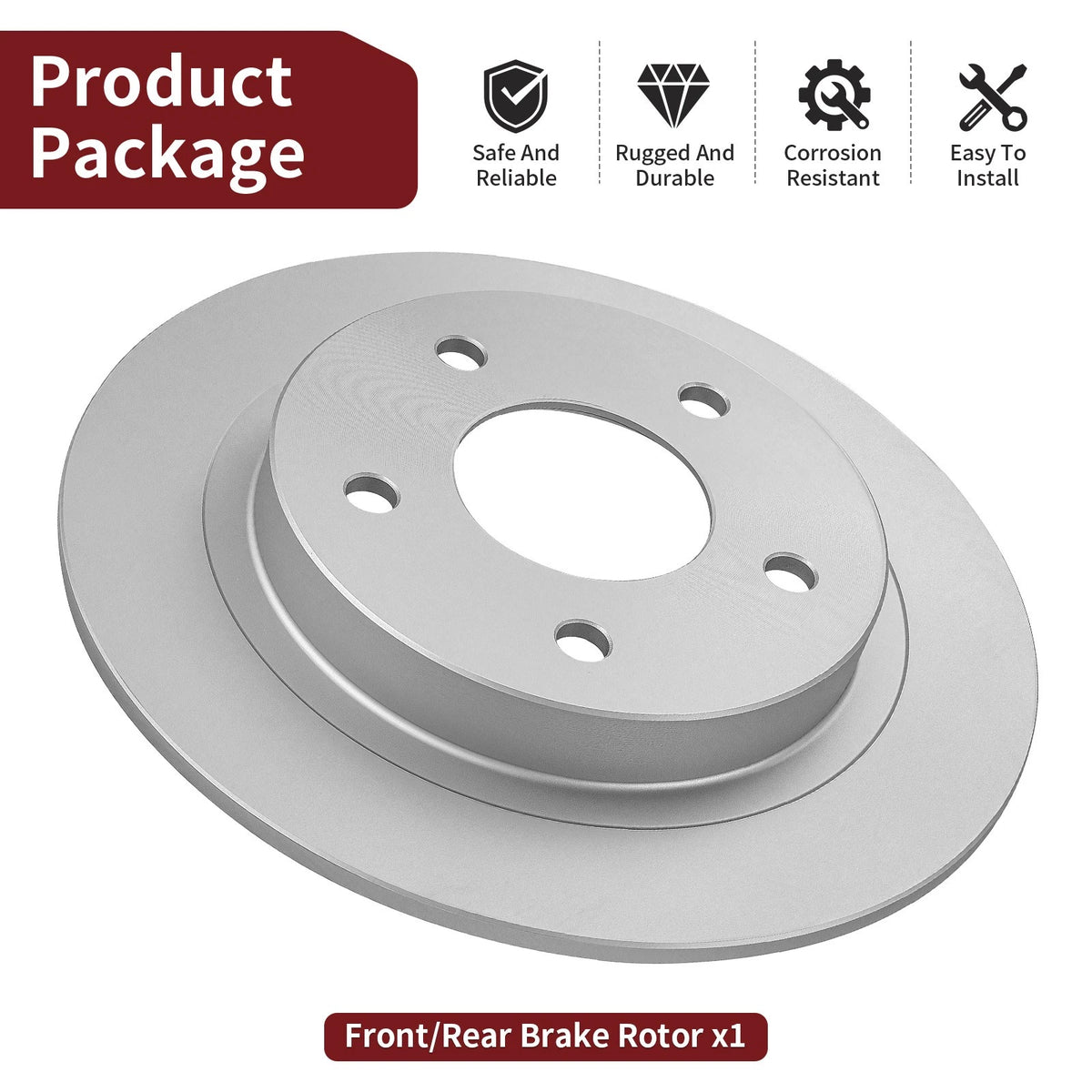 Rear Brake Rotor for Polaris RZR Pro R 4 / Pro S 4 (2023–2025)