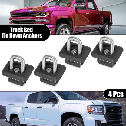 4pcs Tie Down Anchors Truck Bed Anchor for Chevy Silverado GMC Sierra Canyon