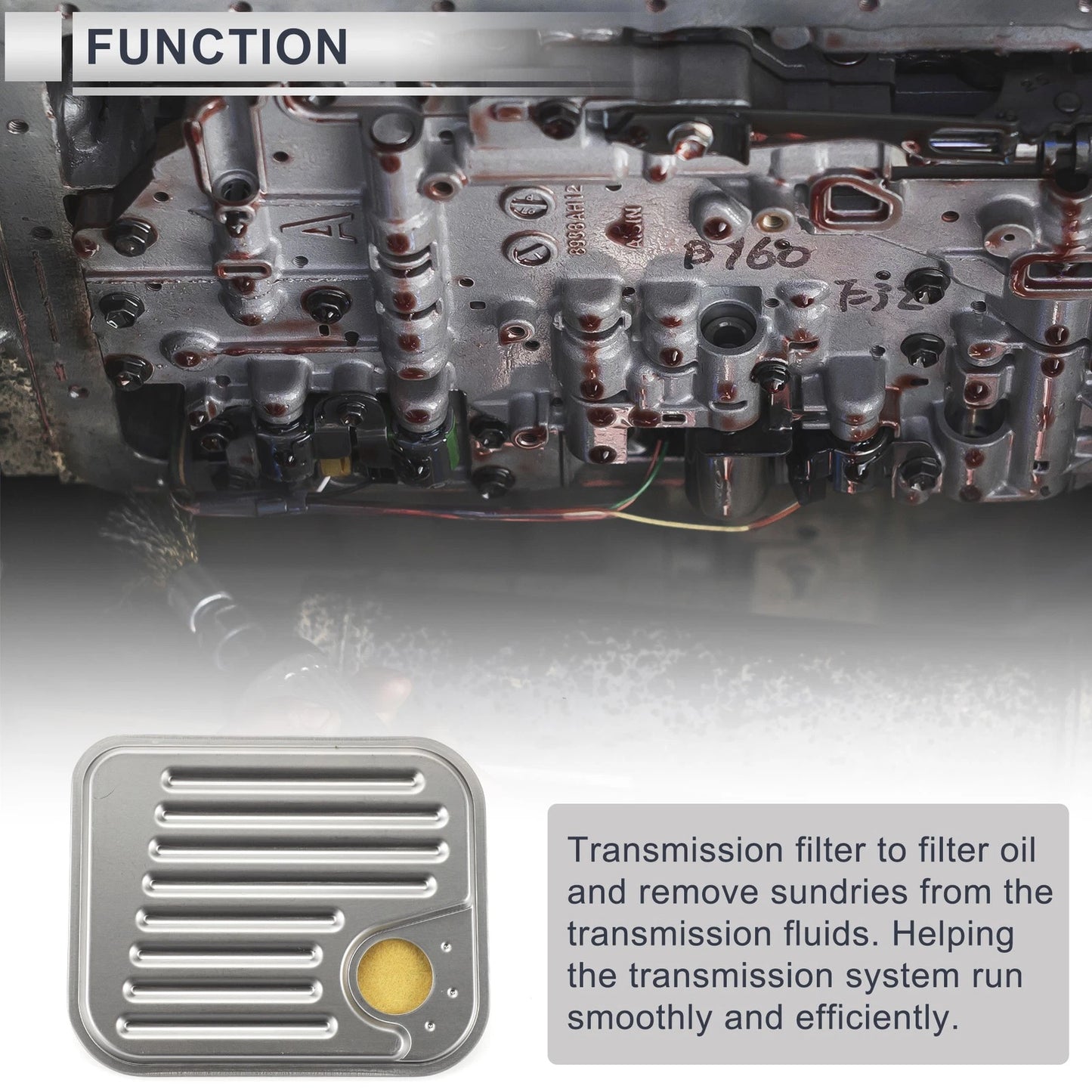 Engine Transmission Filter for GMC Safari (1993-1996)