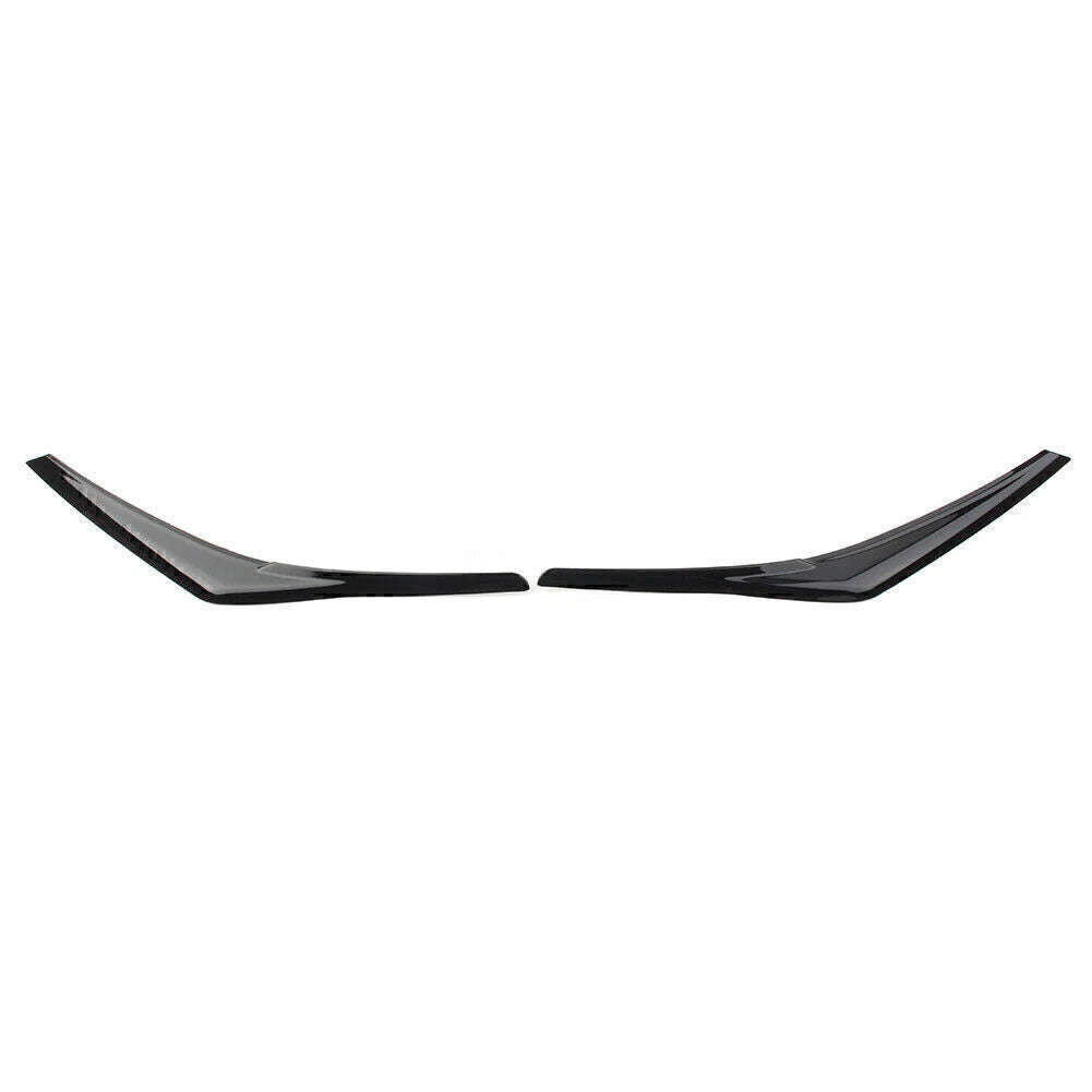 Black Headlight Eyebrow Trim for Toyota Camry SE XSE (2018-2020)
