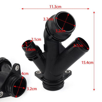 Engine Coolant Pipe Outlet Connector for Land Rover Range Rover Evoque (2012-2020)