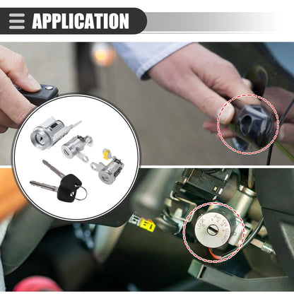 Ignition Switch Lock Cylinder Door Switch for Toyota Tacoma (1995–2004)