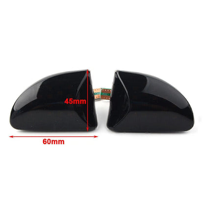 Amber LED Sequential Dynamic Clear Side Marker Light for Smart Fortwo W451 (2007-2014)