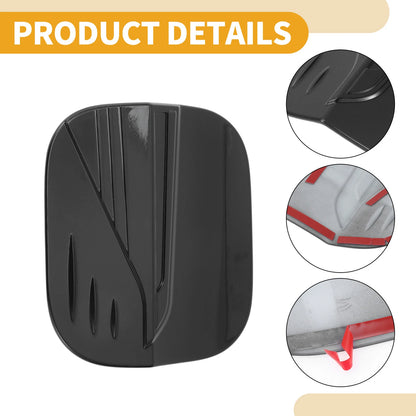 Fuel Tank Door Cap for Honda Civic (2022-2025) Glossy Black Filler Flap Cover