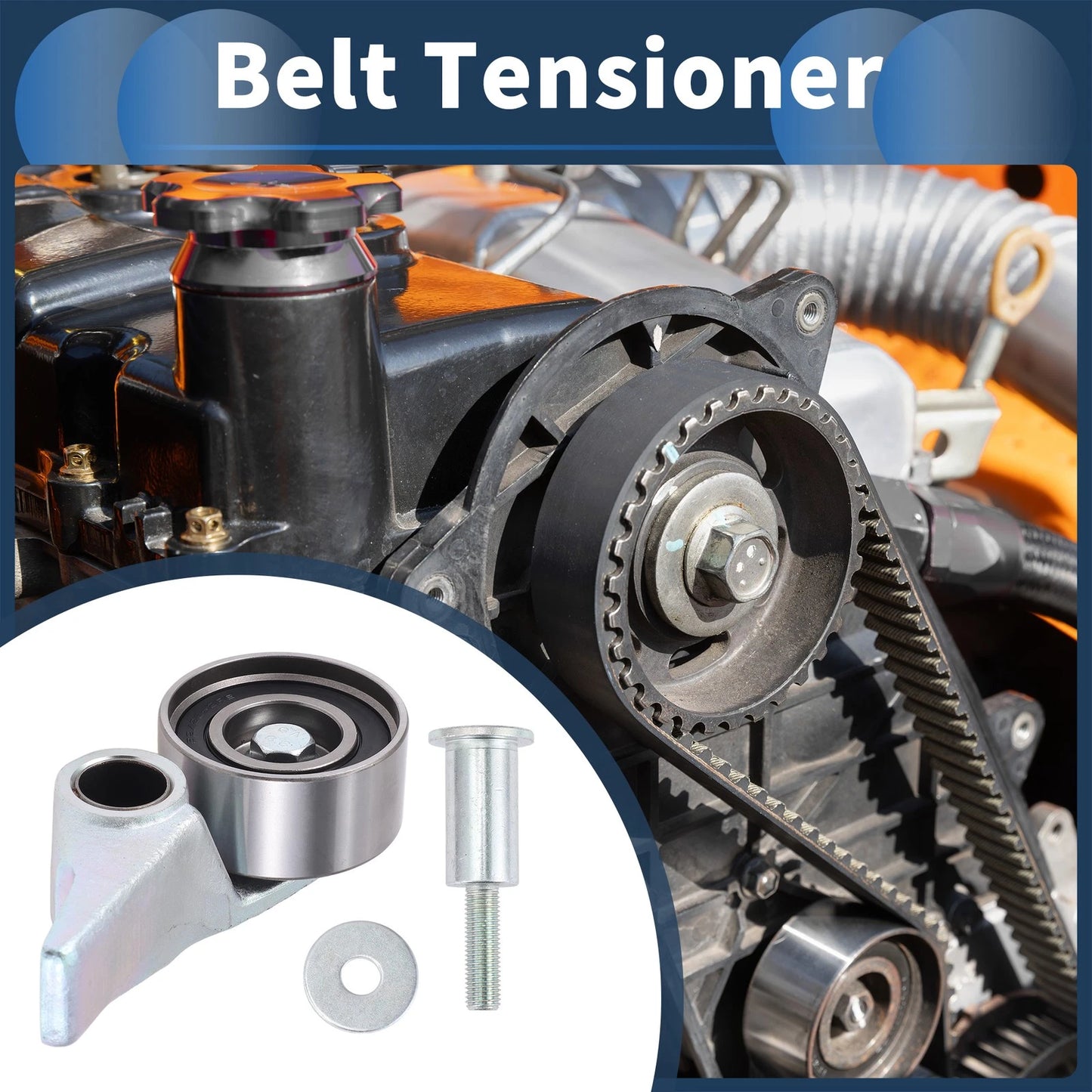 Belt Tensioner for Mitsubishi L200 (2005-2015) Metal 1 Pcs