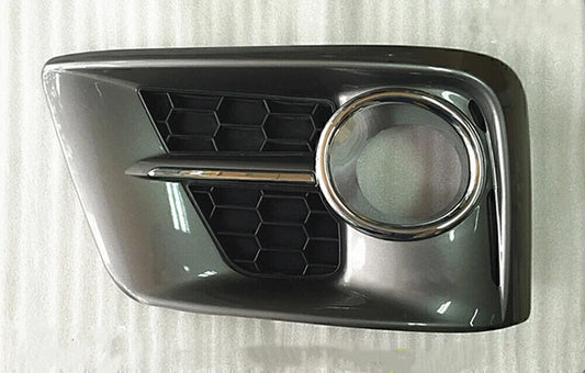2 x ABS Chrome Front Fog Light Lamp Covers for Lexus LX570 (2013-2015)