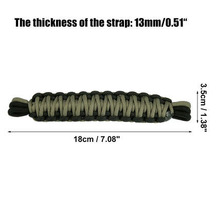 Nylon Door Limiting Check Straps for Wrangler TJ (1987-2021) Black/Green