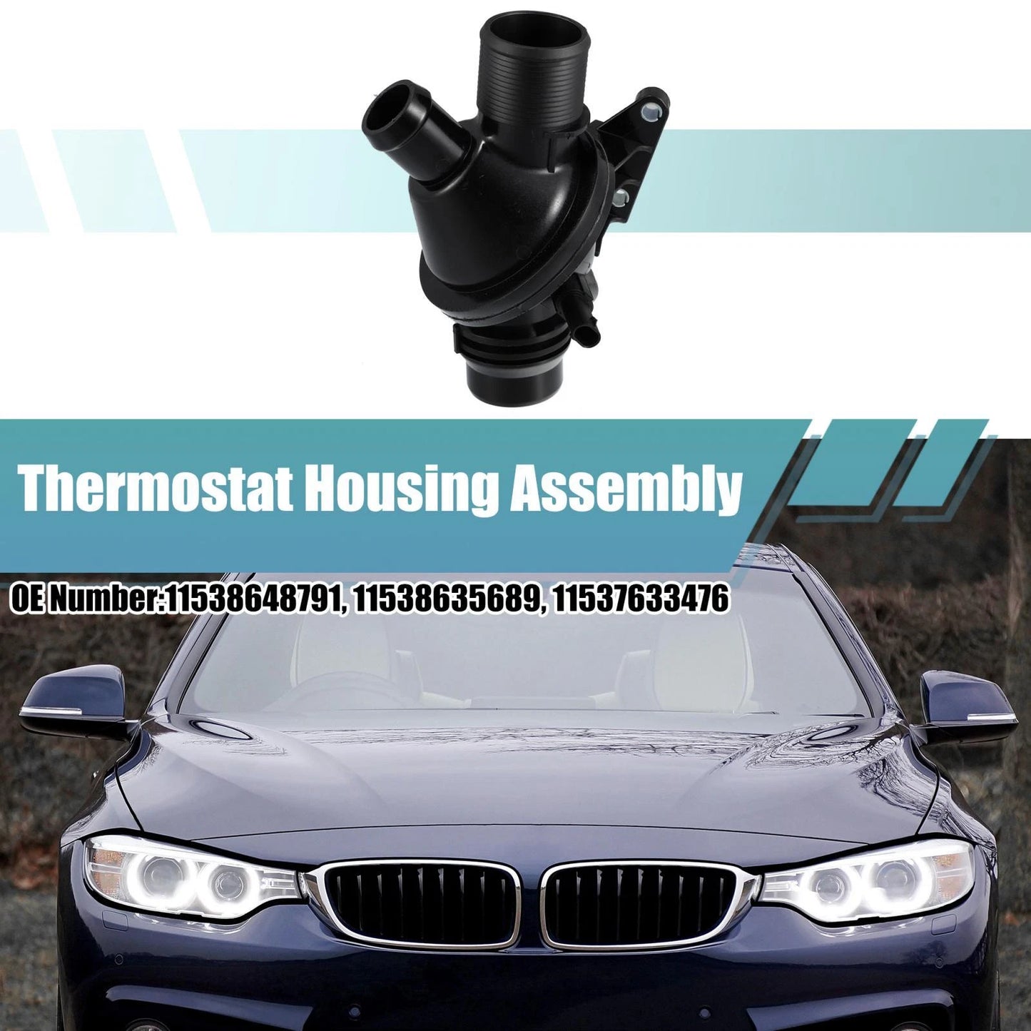 Engine Coolant Thermostat Housing for BMW X1 (2012-2017)