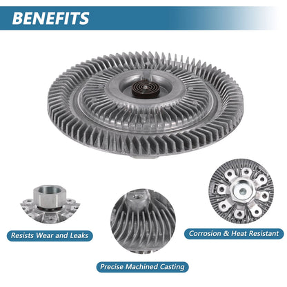 Engine Cooling Fan Clutch for Ford F-150 F-250 F-350 4.9L (1993-1996)