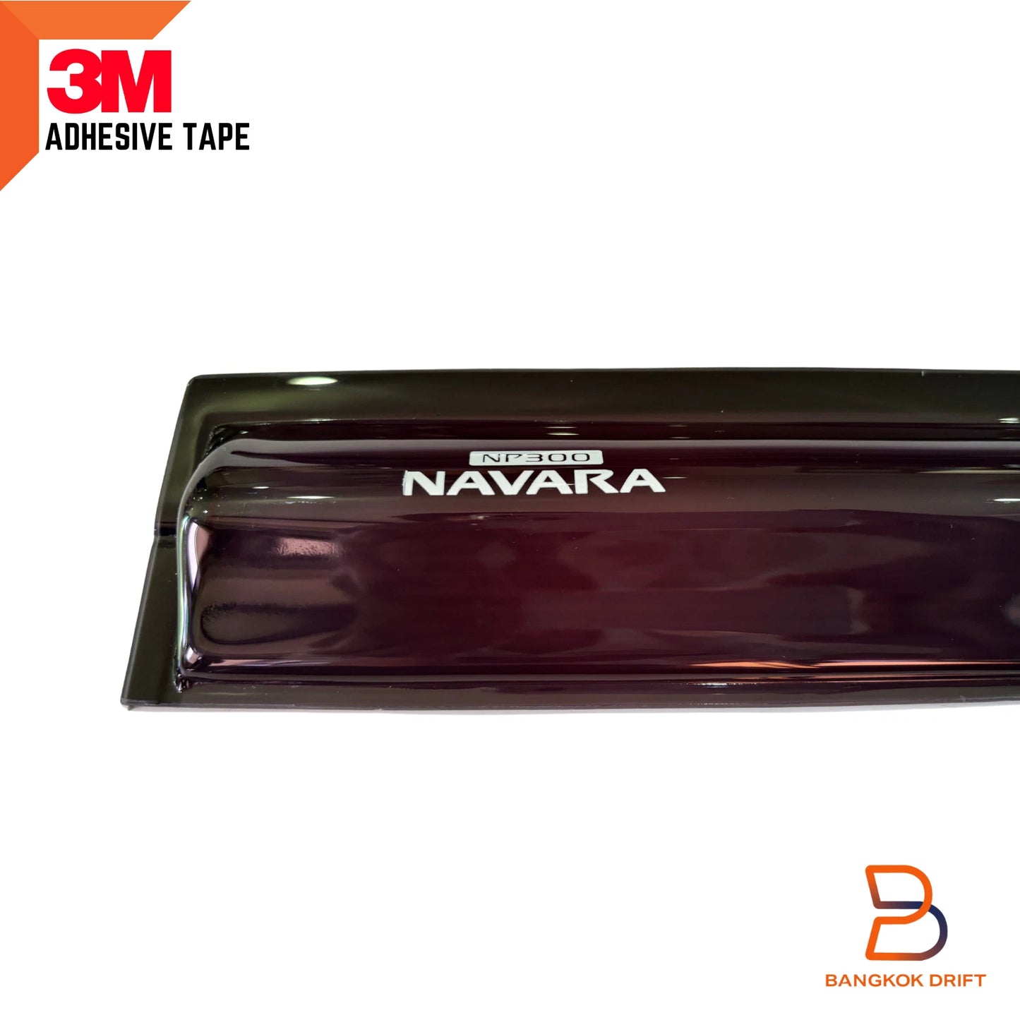 Visor Rain Shield Wind Deflector for Nissan Navara NP300 D23 (2015-2019)