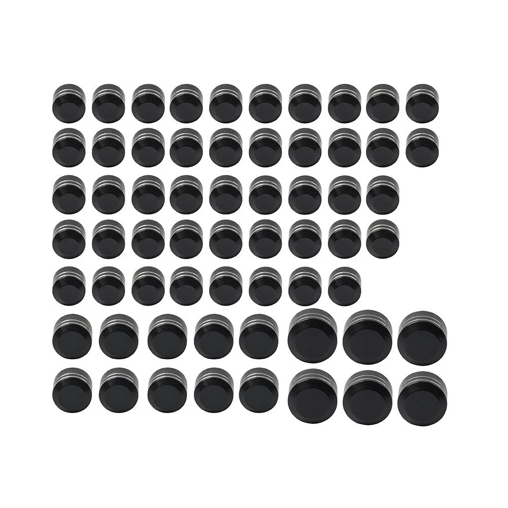62X Engine Bolt Caps Cover Kit for Harley Road King Street Glide (2007-2016)