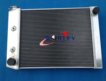 3 Core Aluminum Radiator + Hose for Ford Cortina 6 Cylinder (1972-1982)