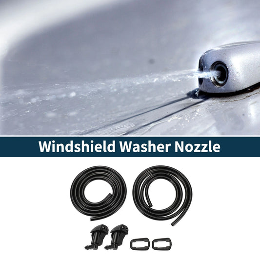 1 Set Windshield Washer Nozzle With Gasket Hose for Toyota Sienna (2000–2011)