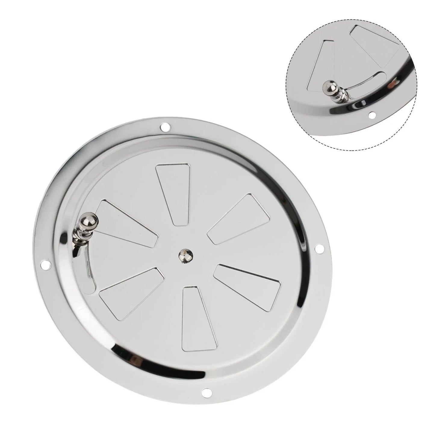 Stylish Stainless Steel 316 Air Vent for Boats/Caravans