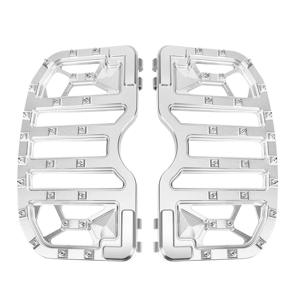 Front Driver Floorboards Foot Pegs for Harley Touring Street Glide (84-17)
