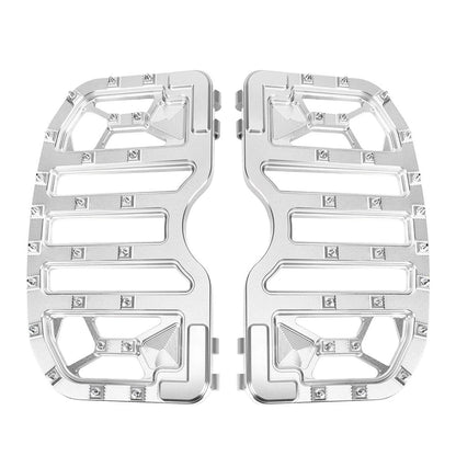 Front Driver Floorboards Foot Pegs for Harley Touring Street Glide (84-17)