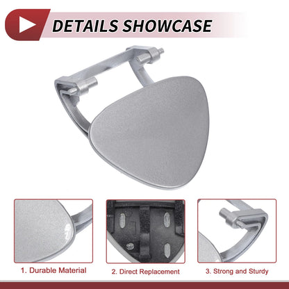 Front Left Washer Nozzle Cover for Mercedes-Benz E320 (1994-2006) Silver