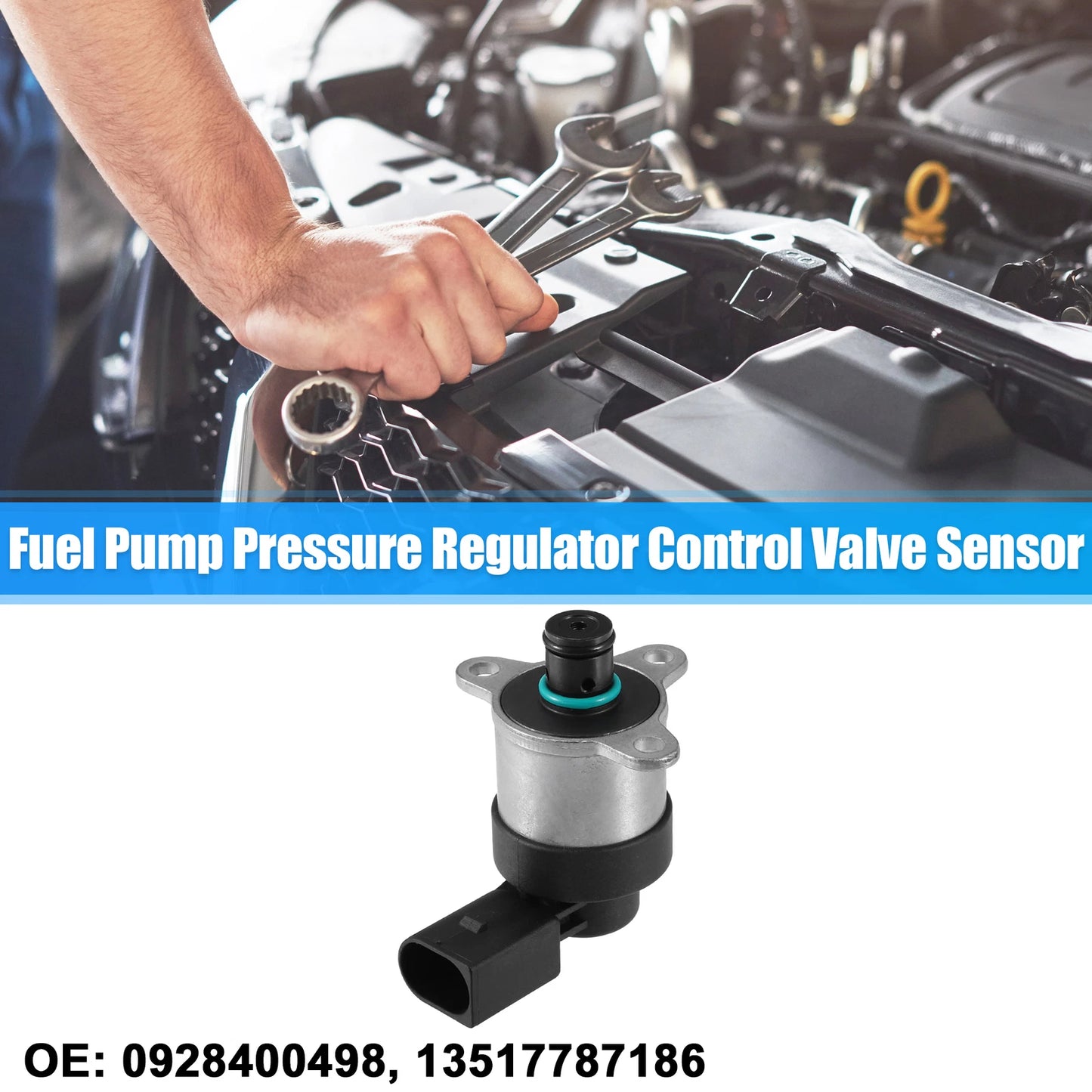 Fuel Pump Pressure Sensor for BMW 320d 330d 330xd E46 E90 (1998-2011)