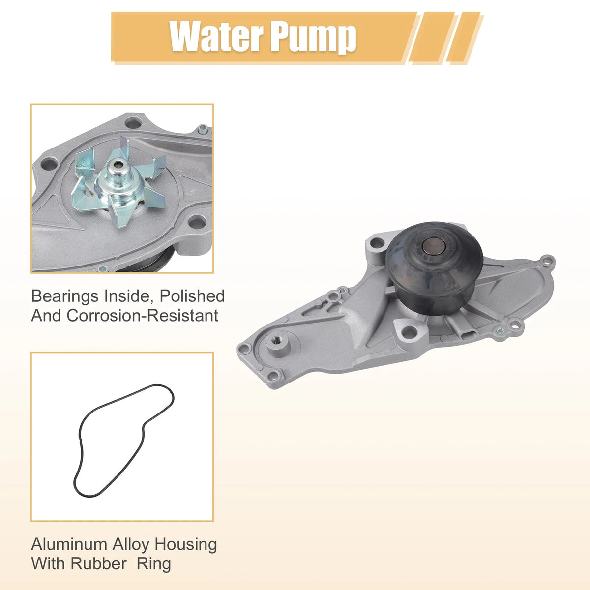 Timing Belt with Water Pump Kit for Acura CL 3.0L (1997-1999)