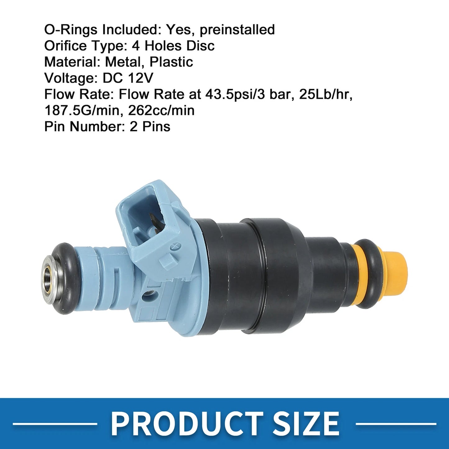 Fuel Injector 8 x No.0280150947 for Ford F-250 XL XLT (1991-1995) 7.5L